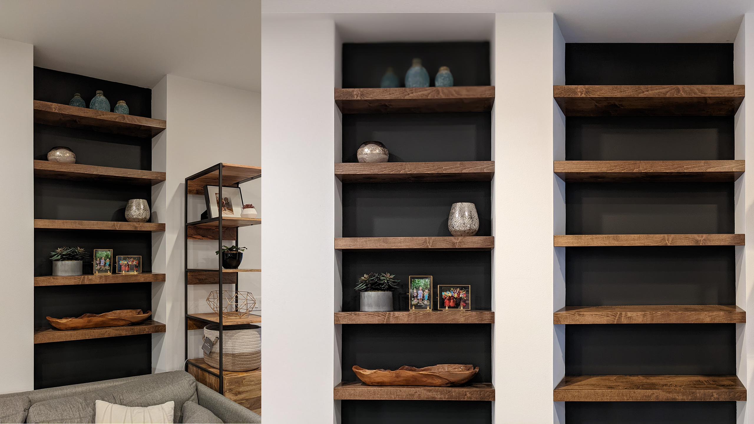 Alcove Custom Floating Shelves