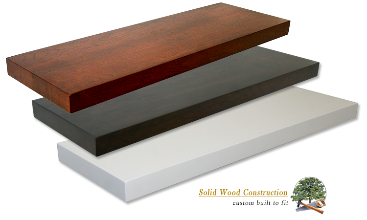 Floating Shelves Any Size Any Color