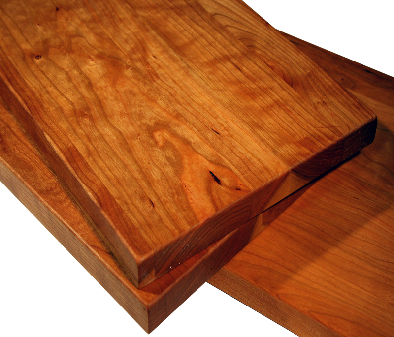 oil rubbed wood shelves
