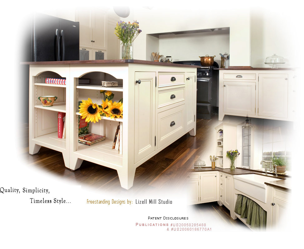 Freestanding kitchen cabinetry