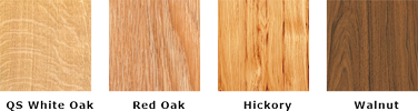 Available Wood Species